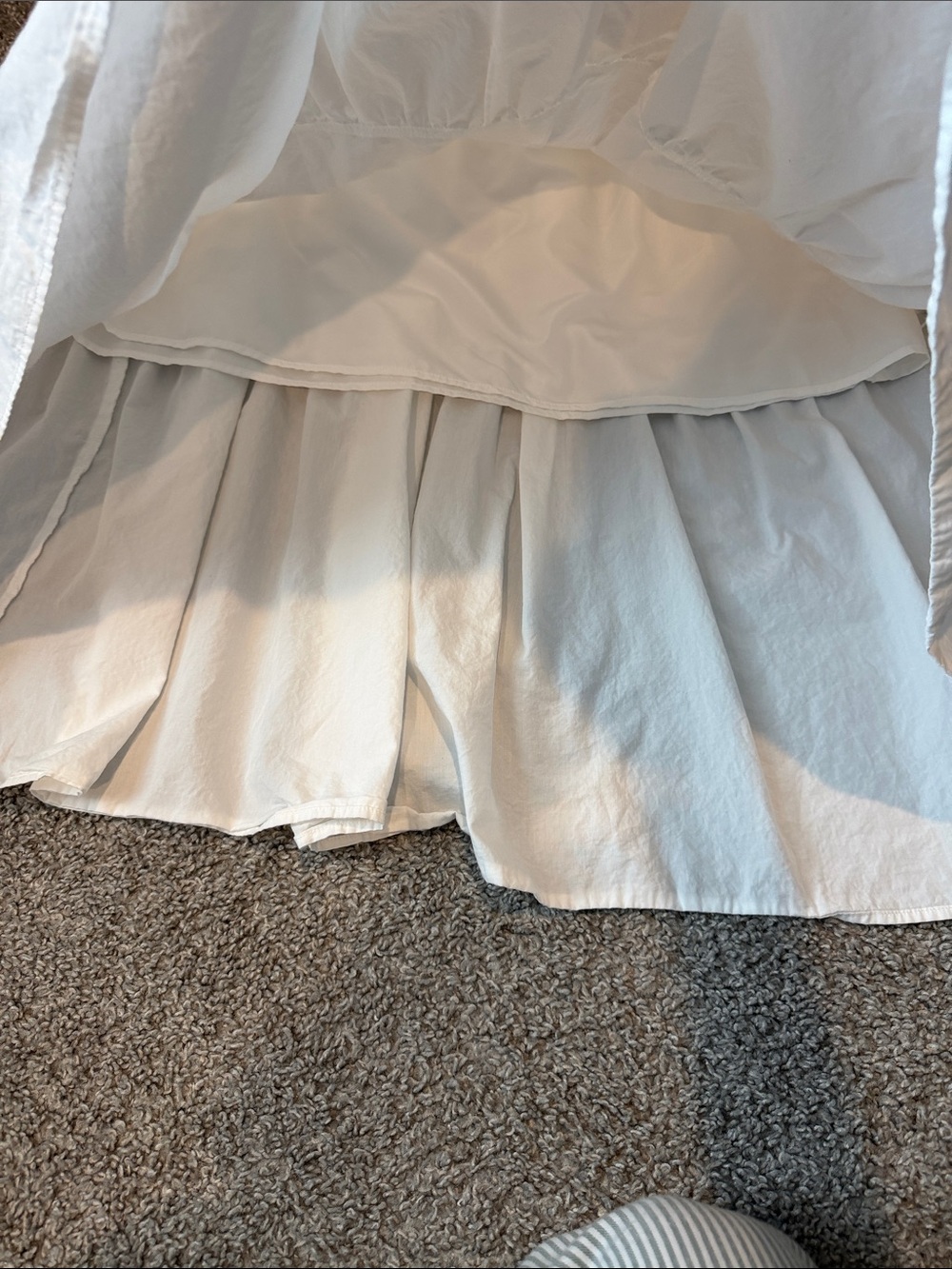 Sincerely Jules White Tiered Maxi Skirt - Picture 4 of 5